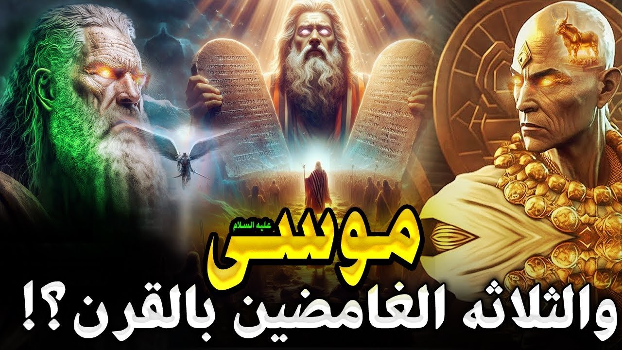 قصة : ( موسي والرجال الثلاثه الغامضين بالقران ) ! فمن هم ؟ وما قصتهم ؟ ولماذا ذكرهم الله في كتابه ؟!